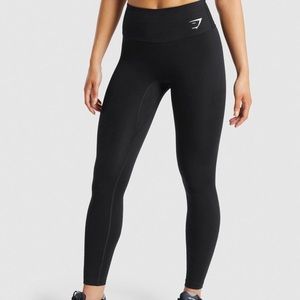 Gymshark Training Leggings. BLACK. Size M.